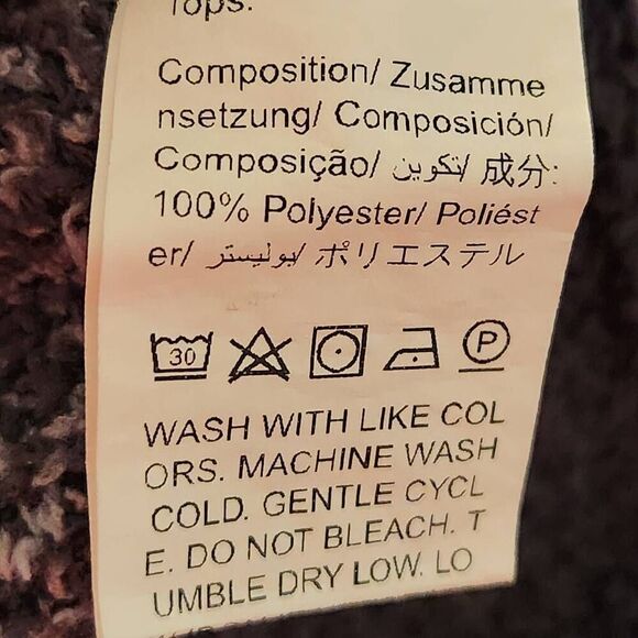 Dazy soft thick sweater gray white black Size XL - Picture 4 of 5